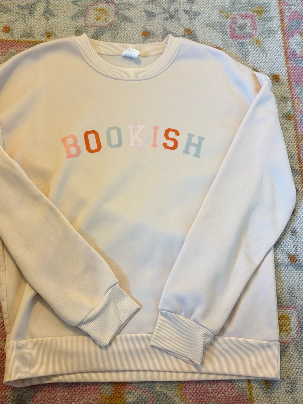 Bookish Pastel Crewneck Sweatshirt